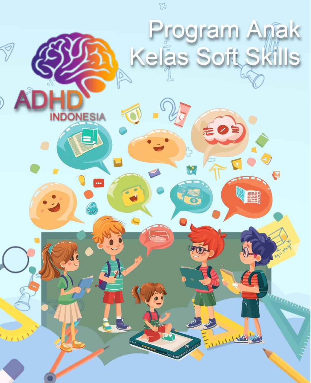 Program ADHD Indonesia Kabupaten Biak Numfor Kelas Soft Skills Anak ADHD