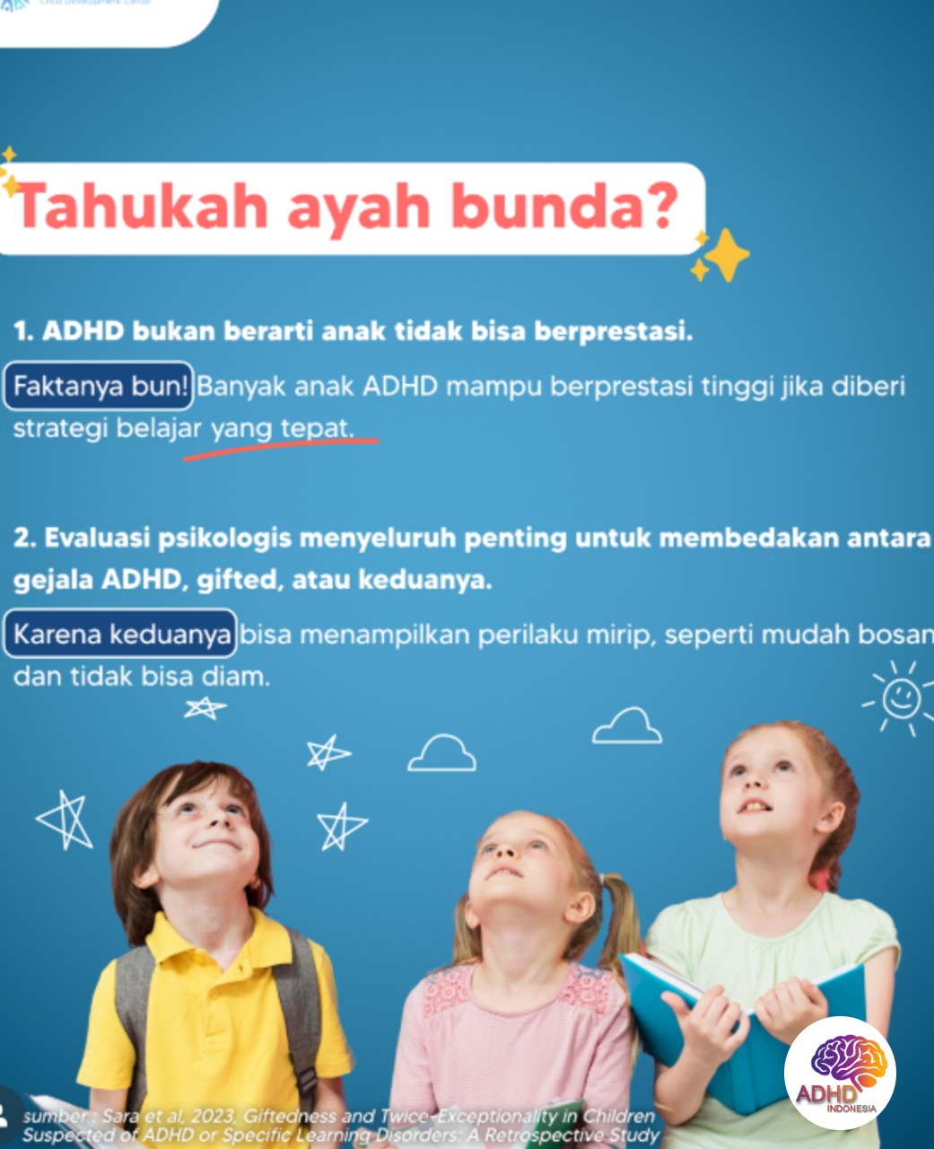 Peran Orang Tua dalam Mendampingi Anak ADHD di Kabupaten Biak Numfor