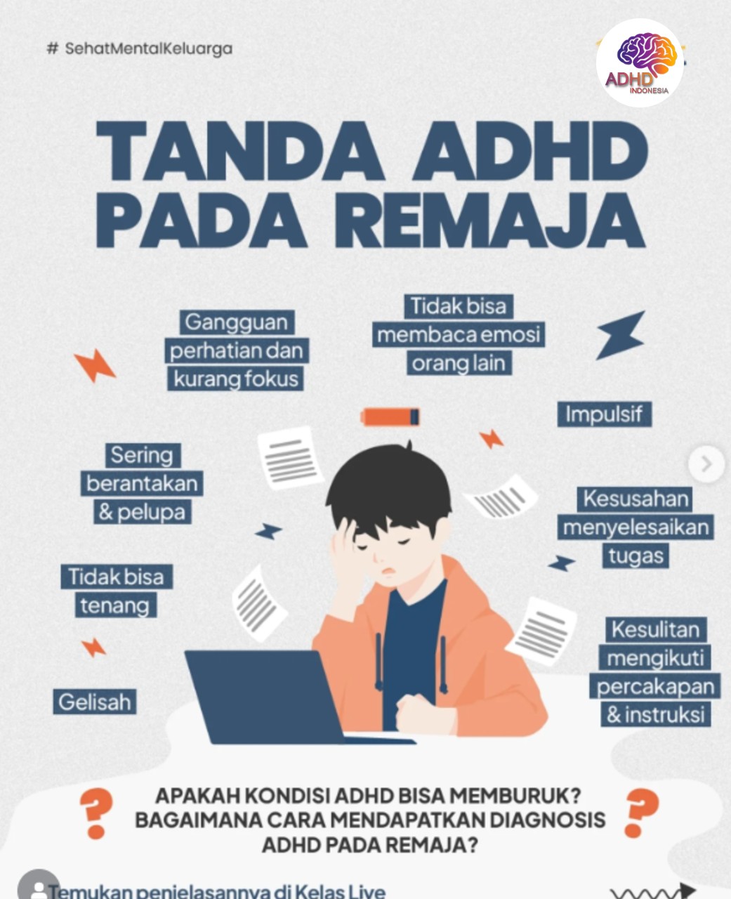 Screening ADHD Non-Diagnostik: Edukasi Awal bagi Orang Tua di Kabupaten Biak Numfor