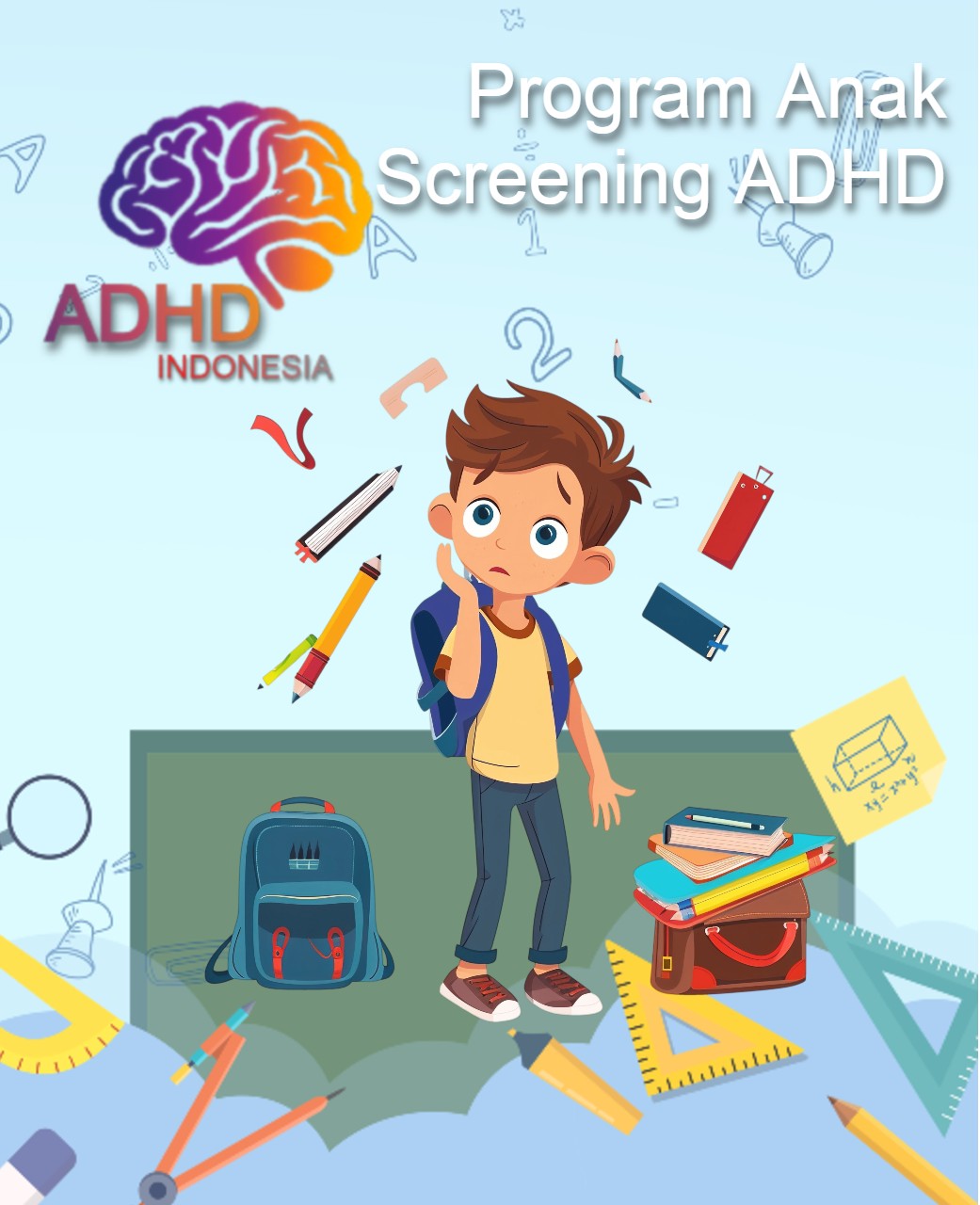 Program ADHD Indonesia Kabupaten Biak Numfor Screening ADHD Non-Diagnostik