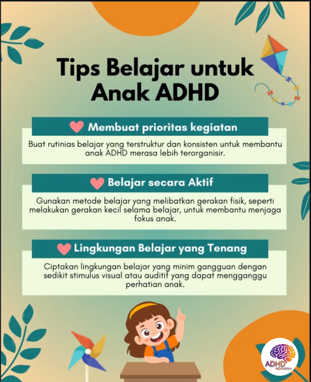 Strategi Belajar yang Cocok untuk Anak ADHD di Kabupaten Biak Numfor