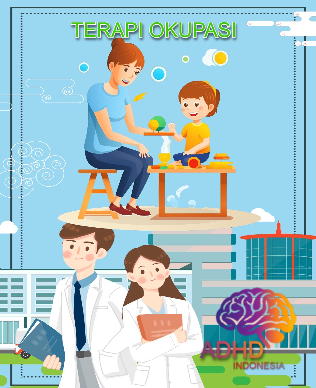 Rujukan untuk Terapi Okupasi untuk Anak ADHD Indonesia Kabupaten Biak Numfor